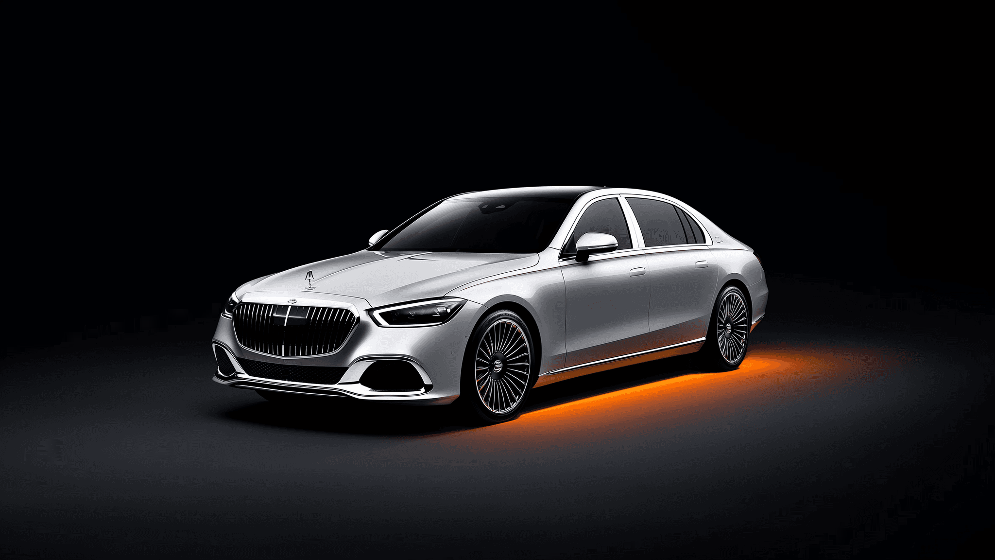 Masina premium, randare 3D in studio